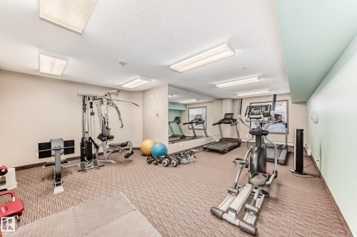 229 6076 Schonsee Way, Edmonton, AB - Indoor Photo Showing Gym Room
