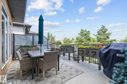 6 50 Oakridge Dr, St. Albert, AB - Outdoor With Deck Patio Veranda