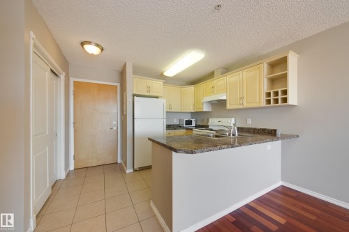 528 17404 64 Avenue, Edmonton, AB - Indoor Photo Showing Kitchen With Double Sink
