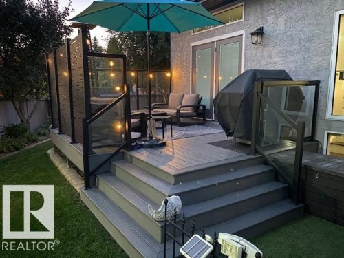 67 Leonard Drive, St. Albert, AB - Outdoor With Deck Patio Veranda With Exterior