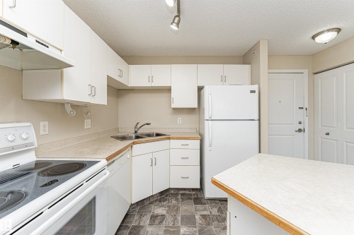 524 10535 122 Street, Edmonton, AB - Indoor Photo Showing Kitchen With Double Sink
