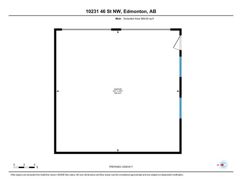 Floor plan - 10231 46 Street, Edmonton, AB - Other