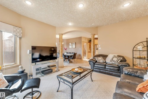8715 160A Avenue, Edmonton, AB - Indoor Photo Showing Living Room