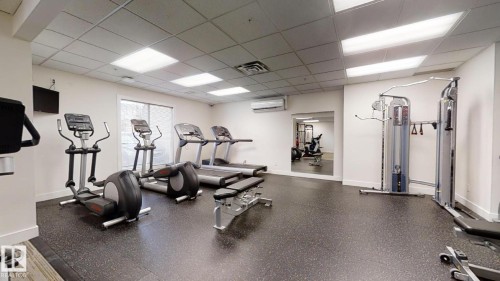 1404 10909 103 Avenue, Edmonton, AB - Indoor Photo Showing Gym Room