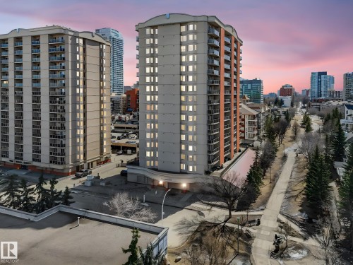 1404 10909 103 Avenue, Edmonton, AB - Outdoor With Facade