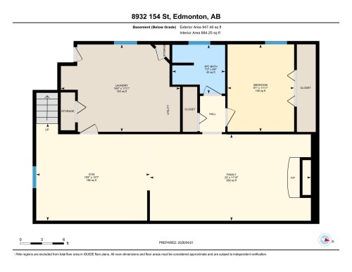 Floor plan - 8932 154 Street, Edmonton, AB - Other