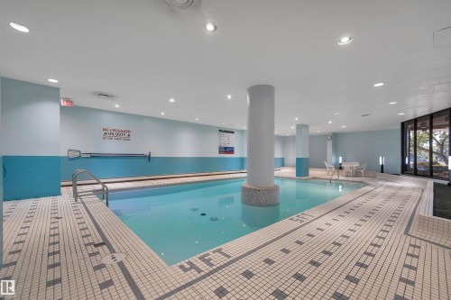 1412 13910 Stony Plain Road, Edmonton, AB - Indoor Photo Showing Other Room With In Ground Pool