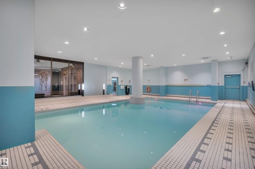 1412 13910 Stony Plain Road, Edmonton, AB - Indoor Photo Showing Other Room With In Ground Pool
