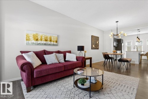 19721 27 Avenue, Edmonton, AB - Indoor Photo Showing Living Room