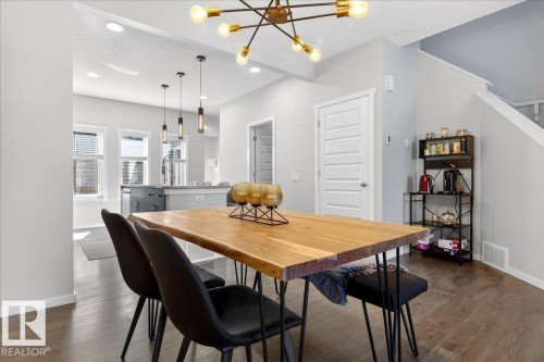 19721 27 Avenue, Edmonton, AB - Indoor Photo Showing Dining Room