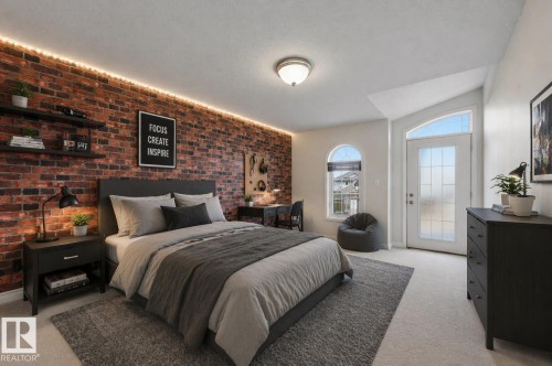 Virtually Staged - 2423 Tegler Green, Edmonton, AB - Indoor Photo Showing Bedroom