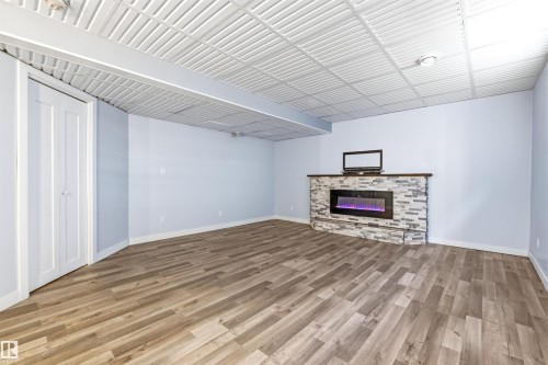 9928 151 Street Nw, Edmonton, AB - Indoor With Fireplace