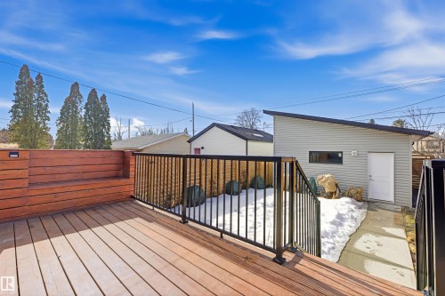 9928 151 Street Nw, Edmonton, AB - Outdoor With Deck Patio Veranda With Exterior