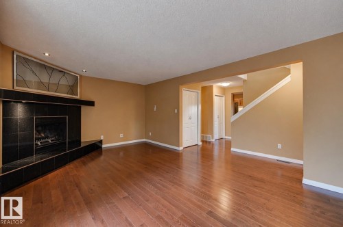 10634 158 Avenue, Edmonton, AB - Indoor Photo Showing Other Room With Fireplace