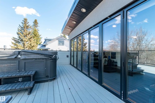 9629 84 Avenue, Edmonton, AB - Outdoor With Deck Patio Veranda With Exterior