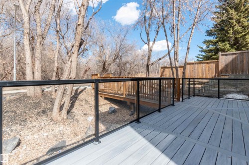 9629 84 Avenue, Edmonton, AB - Outdoor With Deck Patio Veranda