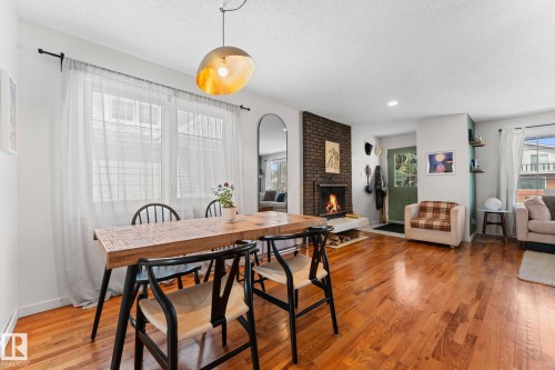 8759 92 Avenue, Edmonton, AB - Indoor With Fireplace