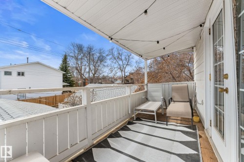 8759 92 Avenue, Edmonton, AB - Outdoor With Deck Patio Veranda With Exterior