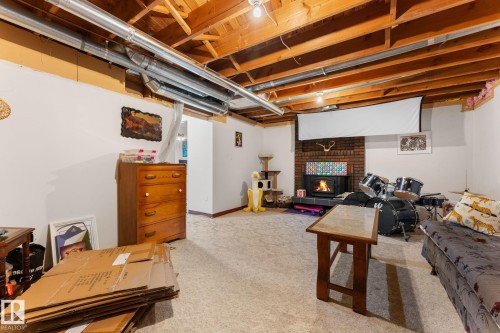 8759 92 Avenue, Edmonton, AB - Indoor Photo Showing Basement