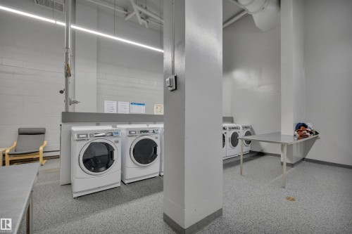 210 10883 Saskatchewan Drive, Edmonton, AB - Indoor Photo Showing Laundry Room