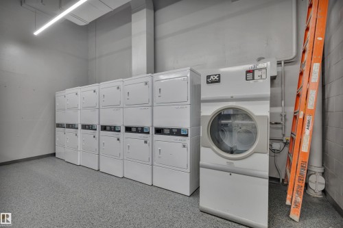 210 10883 Saskatchewan Drive, Edmonton, AB - Indoor Photo Showing Laundry Room