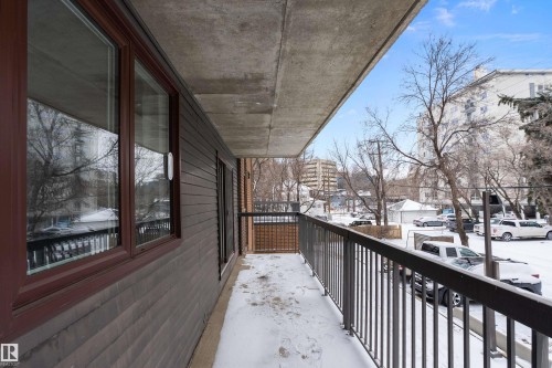 206 9929 113 Street, Edmonton, AB - Outdoor With Balcony With Exterior