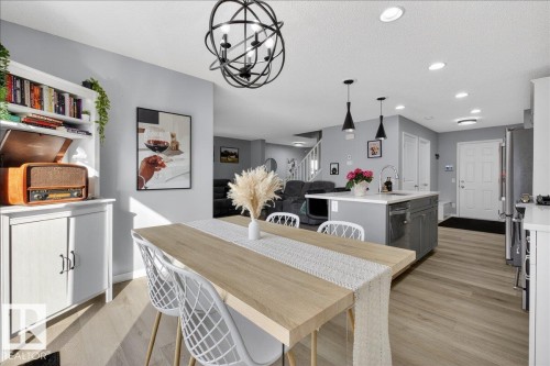 55 Silverstone Drive, Stony Plain, AB - Indoor Photo Showing Dining Room