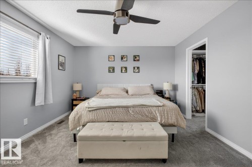 55 Silverstone Drive, Stony Plain, AB - Indoor Photo Showing Bedroom