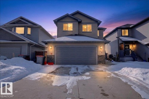55 Silverstone Drive, Stony Plain, AB - Outdoor With Facade