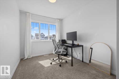 2418 Trumpeter Way, Edmonton, AB - Indoor Photo Showing Office
