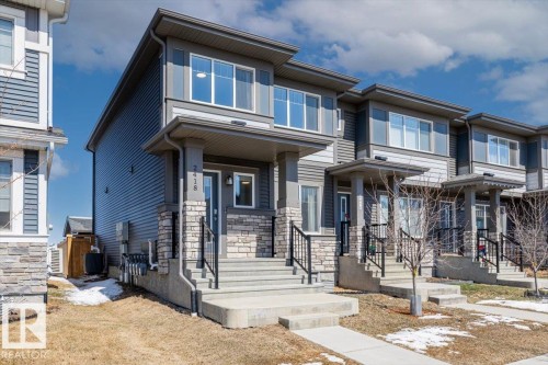 2418 Trumpeter Way, Edmonton, AB - Outdoor With Facade
