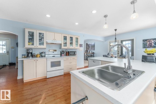218 Pine Avenue, Cold Lake, AB - Indoor Photo Showing Kitchen With Double Sink