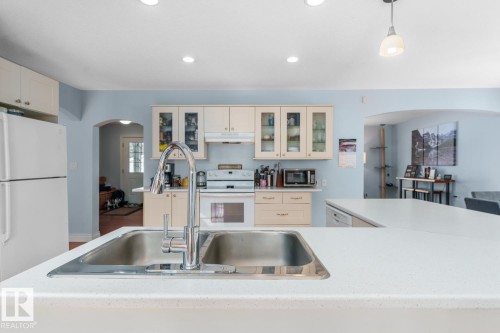 218 Pine Avenue, Cold Lake, AB - Indoor Photo Showing Kitchen With Double Sink