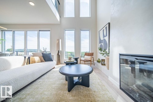 21 Redbud Way, St. Albert, AB - Indoor Photo Showing Living Room