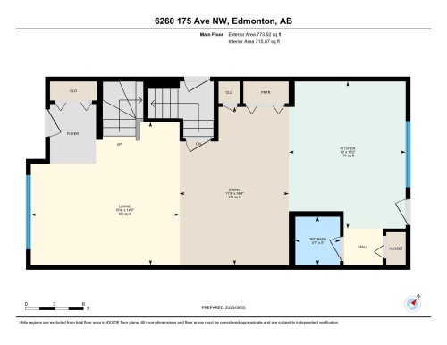 Floor plan - 6260 175 Avenue, Edmonton, AB - Other