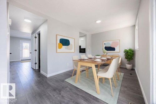 113 Abbottsfield Road, Edmonton, AB - Indoor Photo Showing Dining Room