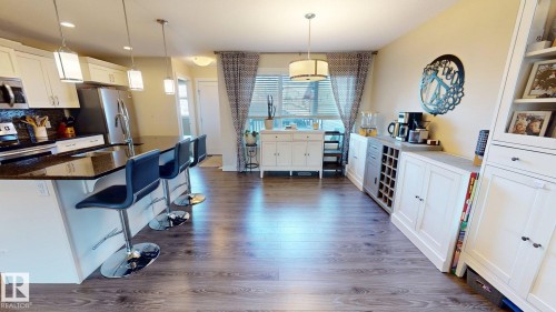 30 Sierra Wynd, Fort Saskatchewan, AB - Indoor Photo Showing Kitchen With Stainless Steel Kitchen
