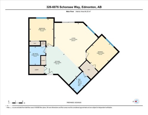 Floor plan - 326 6076 Schonsee Way, Edmonton, AB - Other