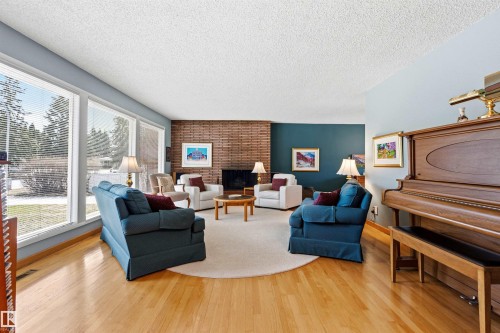 6308 131 Street, Edmonton, AB - Indoor Photo Showing Living Room