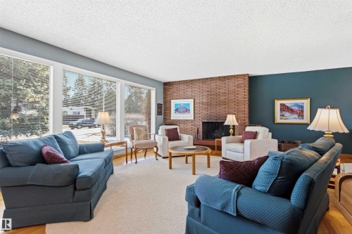 6308 131 Street, Edmonton, AB - Indoor Photo Showing Living Room