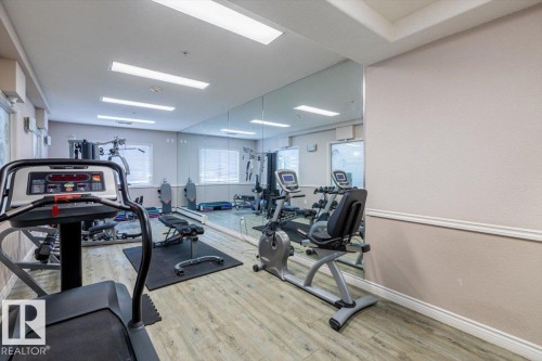 106 1204 156 Street Nw, Edmonton, AB - Indoor Photo Showing Gym Room