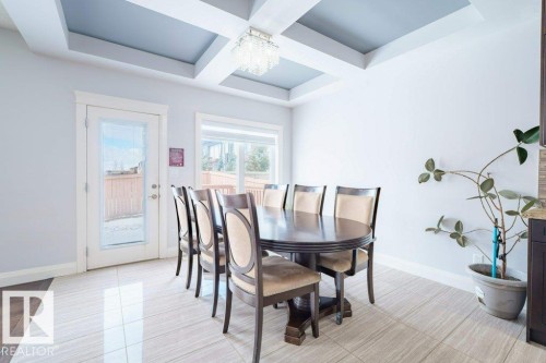2212 22 Street, Edmonton, AB - Indoor Photo Showing Dining Room