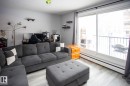 201 10606 123 Street, Edmonton, AB  - Indoor Photo Showing Living Room 