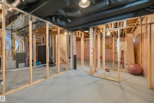 41 Sutherland Street, Leduc, AB - Indoor Photo Showing Basement