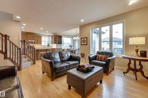 20645 93A Avenue, Edmonton, AB - Indoor Photo Showing Living Room