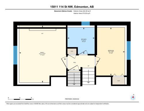 Floor plan - 15811 114 Street, Edmonton, AB - Other