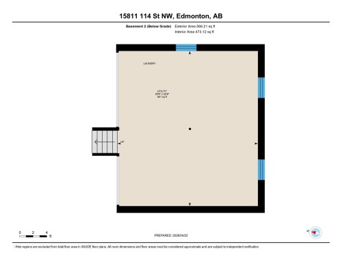 Floor plan - 15811 114 Street, Edmonton, AB - Other