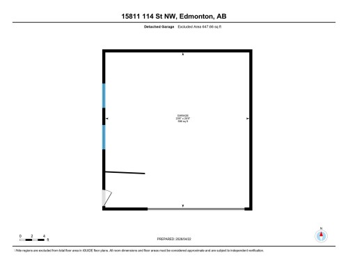 Floor plan - 15811 114 Street, Edmonton, AB - Other