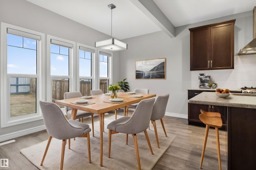 8825 24 Avenue, Edmonton, AB - Indoor Photo Showing Dining Room
