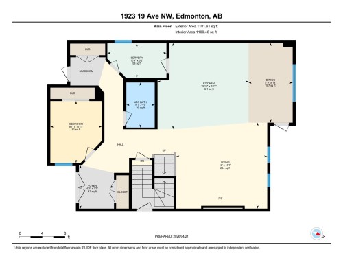 Floor plan - 1923 19 Avenue, Edmonton, AB - Other